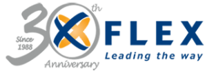 Flex 30th Anniversary Logo