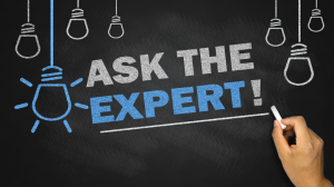 Ask the Expert Chalkboard